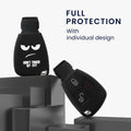 kwmobile Car Key Cover compatible with Mercedes Benz 2-3-Button Car Key Cover