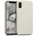 kwmobile Case for Apple iPhone X - Silicone Phone Cover - Wireless Charging Protective Case
