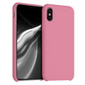 kwmobile Case for Apple iPhone X - Silicone Phone Cover - Wireless Charging Protective Case
