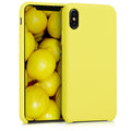 kwmobile Case for Apple iPhone X - Silicone Phone Cover - Wireless Charging Protective Case
