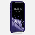 kwmobile Case for Apple iPhone X - Silicone Phone Cover - Wireless Charging Protective Case