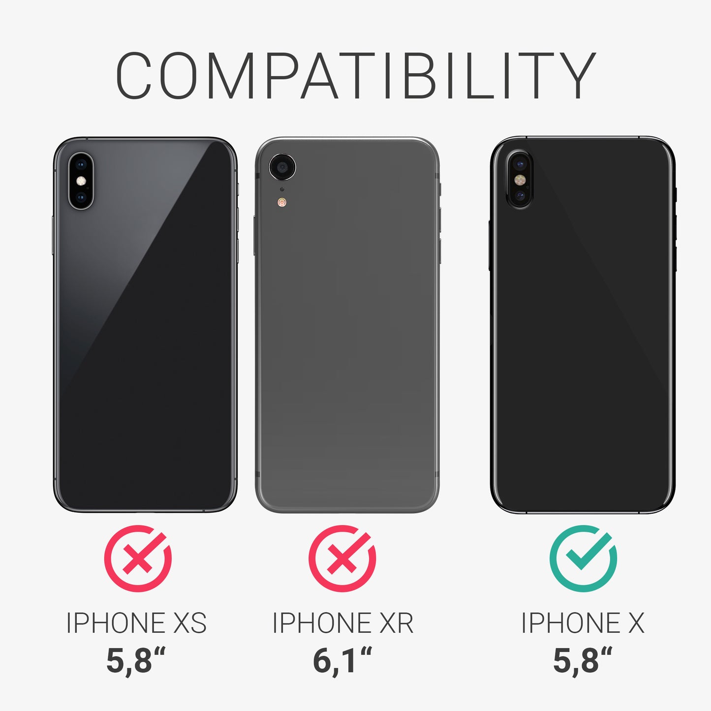 Case compatible with Apple iPhone X