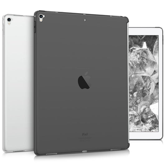 kwmobile Hülle kompatibel mit Apple iPad Pro 12,9" (2015 / 2017) - Tablet Cover - Tab Case Silikon Schutzhülle in Transparent Transparent  