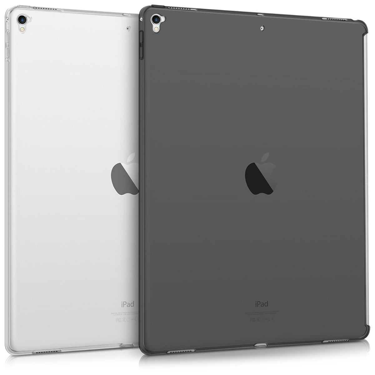 kwmobile Case Compatible with Apple iPad Pro 12.9" (2015 / 2017) - Tablet Cover - Tab Case Silicone Protective Case