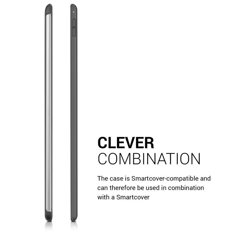 kwmobile Case Compatible with Apple iPad Pro 12.9" (2015 / 2017) - Tablet Cover - Tab Case Silicone Protective Case