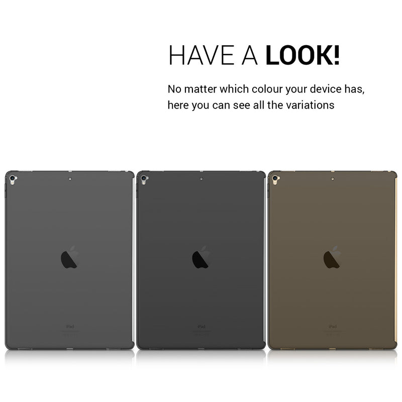 kwmobile Case Compatible with Apple iPad Pro 12.9" (2015 / 2017) - Tablet Cover - Tab Case Silicone Protective Case