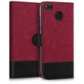 kwmobile Wallet Case compatible with Xiaomi Redmi 4X - Flip Cover with Stand - Phone Case Card Slots