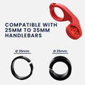 kwmobile Holder for Garmin Edge Mount - Garmin Mount Bike - GPS Bike Computer Mount