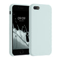 kwmobile Case for Apple iPhone SE (1st Gen 2016) / iPhone 5 / iPhone 5S - Silicone Case - Wireless Charging - Protective Cover