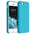 kwmobile Case for Apple iPhone SE (1st Gen 2016) / iPhone 5 / iPhone 5S - Silicone Case - Wireless Charging - Protective Cover
