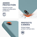 kwmobile Case for Apple iPhone SE (1st Gen 2016) / iPhone 5 / iPhone 5S - Silicone Case - Wireless Charging - Protective Cover