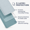 kwmobile Case for Apple iPhone SE (1st Gen 2016) / iPhone 5 / iPhone 5S - Silicone Case - Wireless Charging - Protective Cover