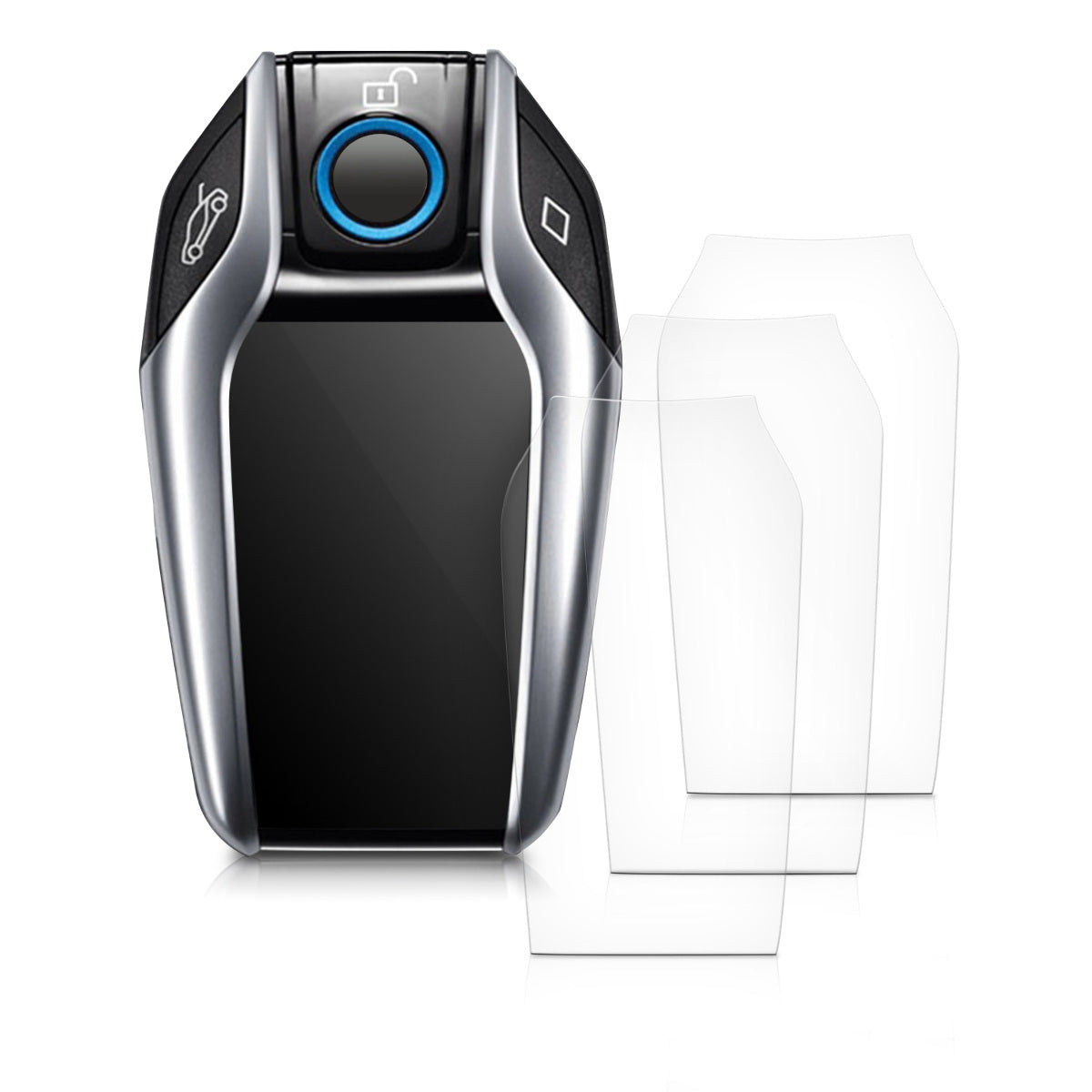 3x Screen Protector compatible with BMW Display Key Car Key