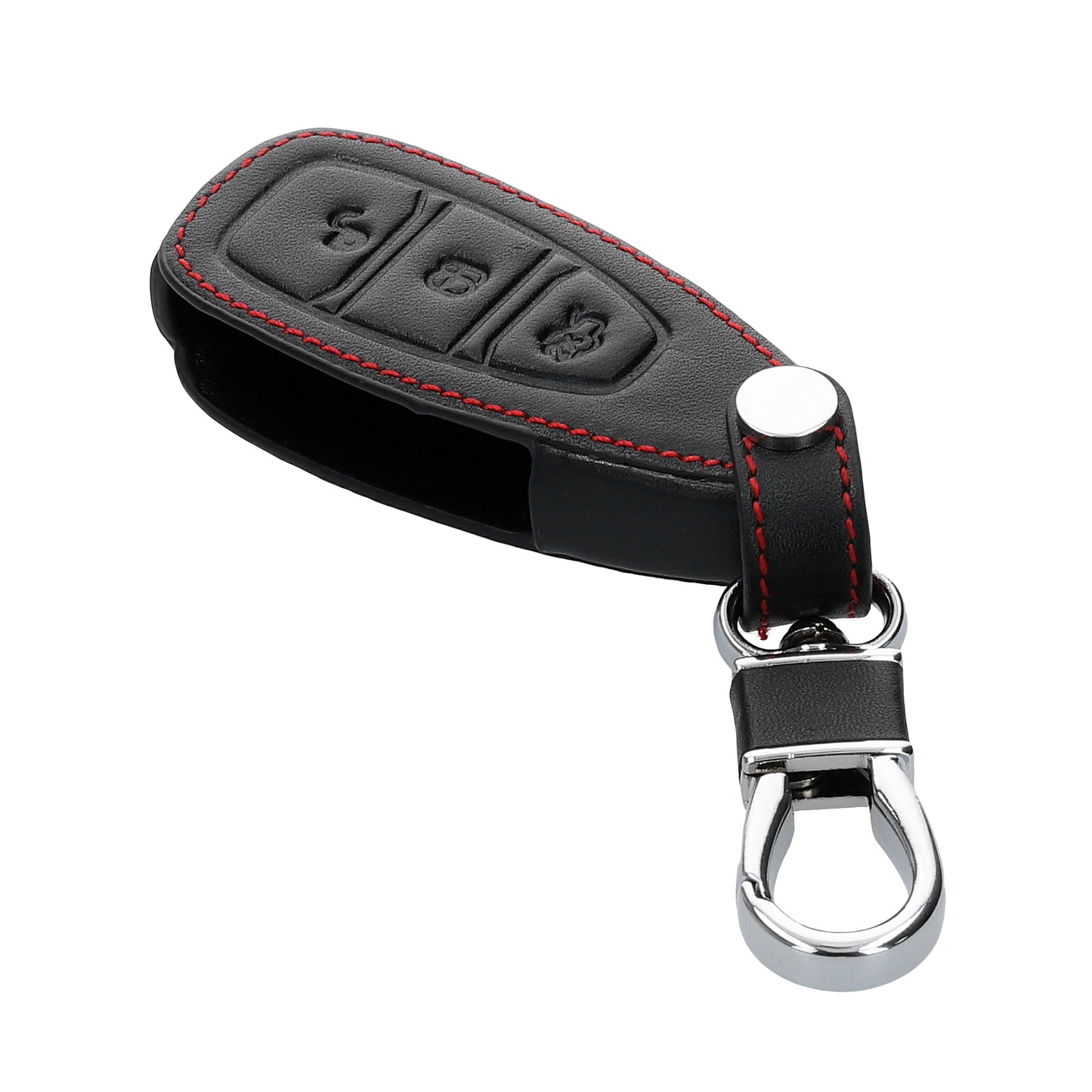 kwmobile Car Key Cover Compatible with Ford 3-Button Car Key Keyless Go