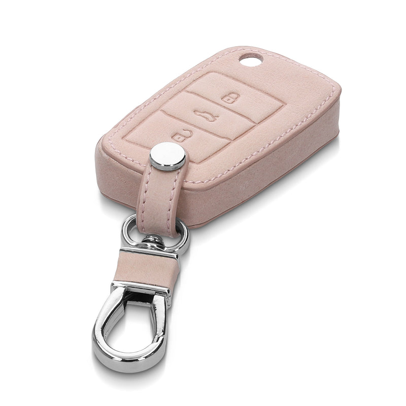 Faux Leather Cover compatible with VW Golf 7 MK7 Car Key