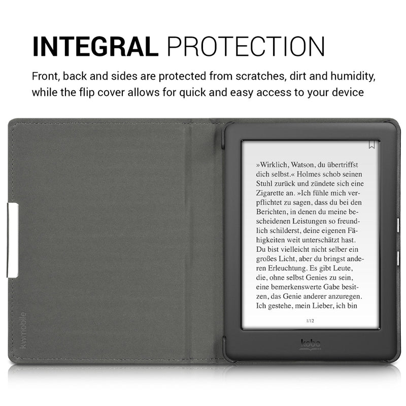 kwmobile Case compatible with Kobo Glo HD / Touch 2.0 Protective Cover Case