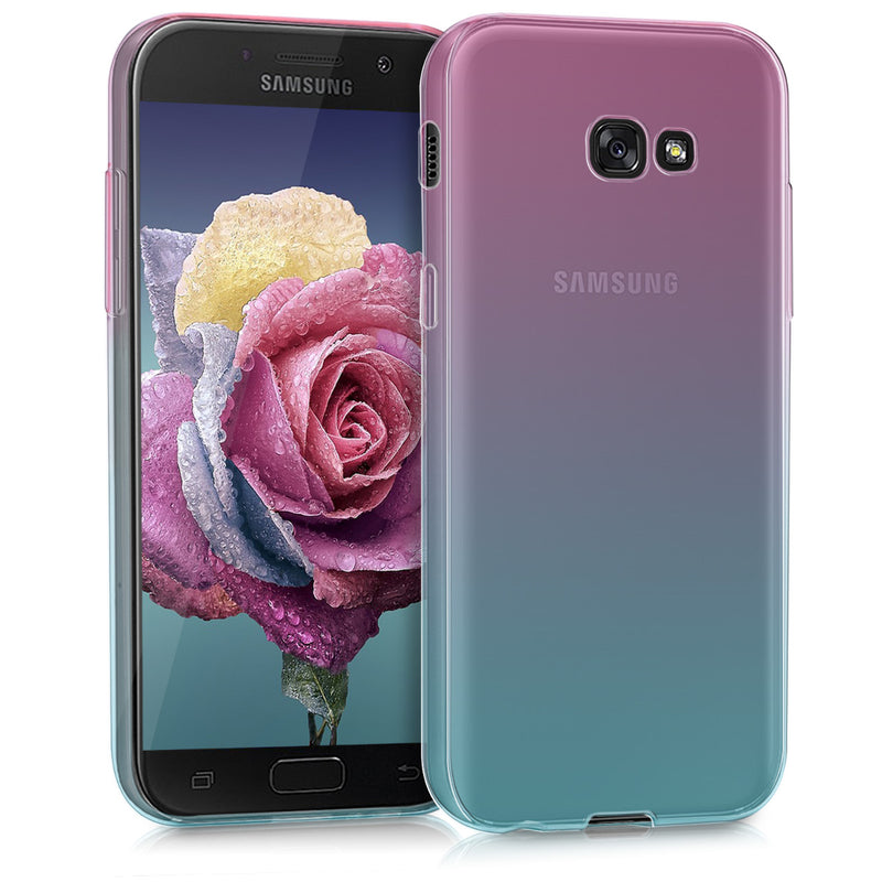 kwmobile Case Compatible with Samsung Galaxy A5 (2017) - Phone Cover - Transparent Phone Case