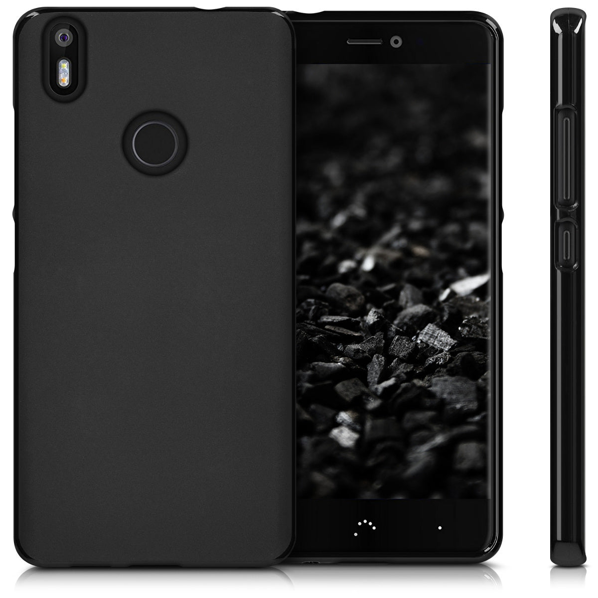 kwmobile Phone Case for bq Aquaris X / X Pro Case - Wireless Charging - Protective Cover