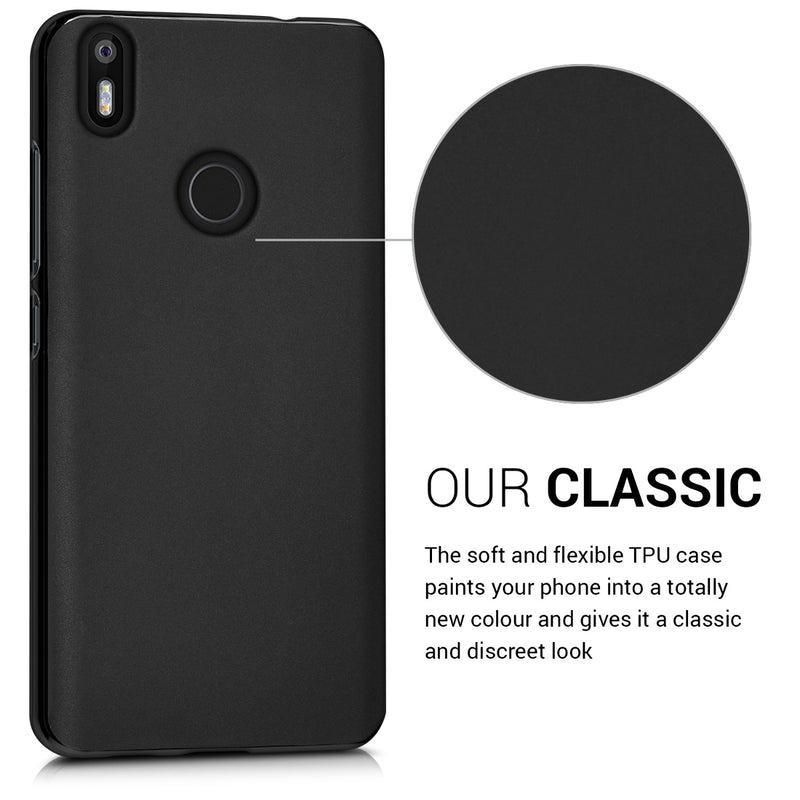 kwmobile Phone Case for bq Aquaris X / X Pro Case - Wireless Charging - Protective Cover