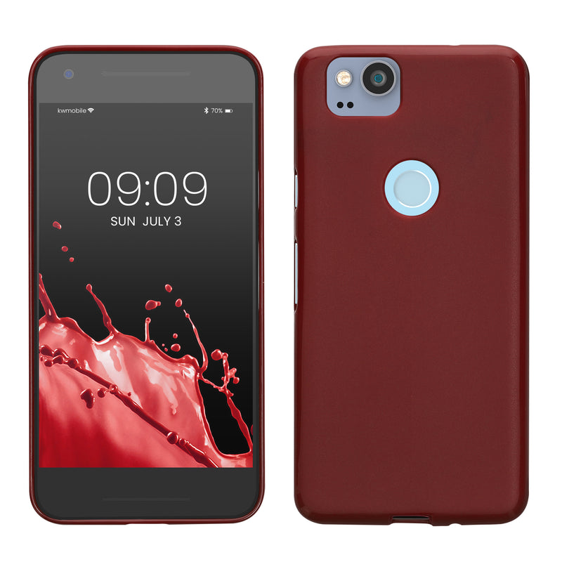kwmobile Phone Case for Google Pixel 2 Protective Cover Wireless Charging