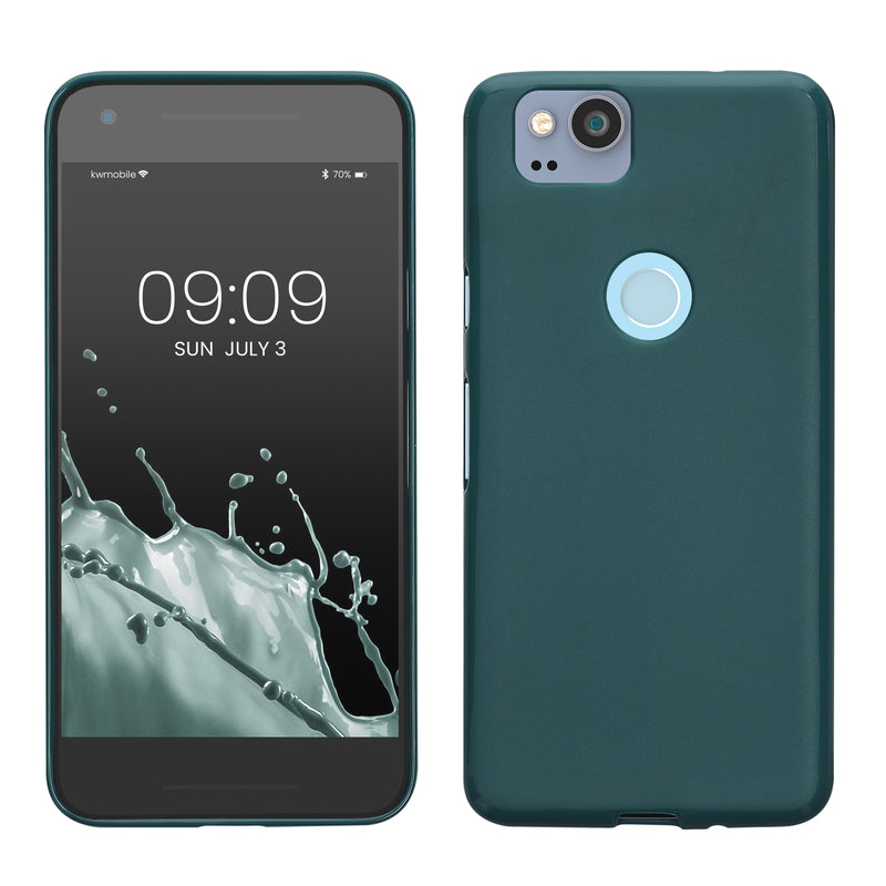 kwmobile Phone Case for Google Pixel 2 Protective Cover Wireless Charging