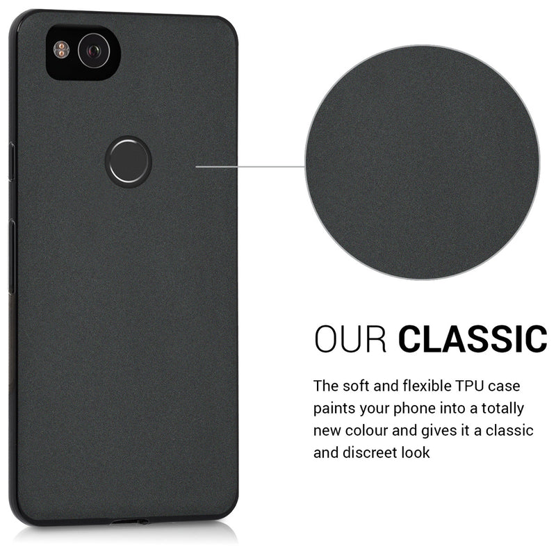 kwmobile Phone Case for Google Pixel 2 Protective Cover Wireless Charging
