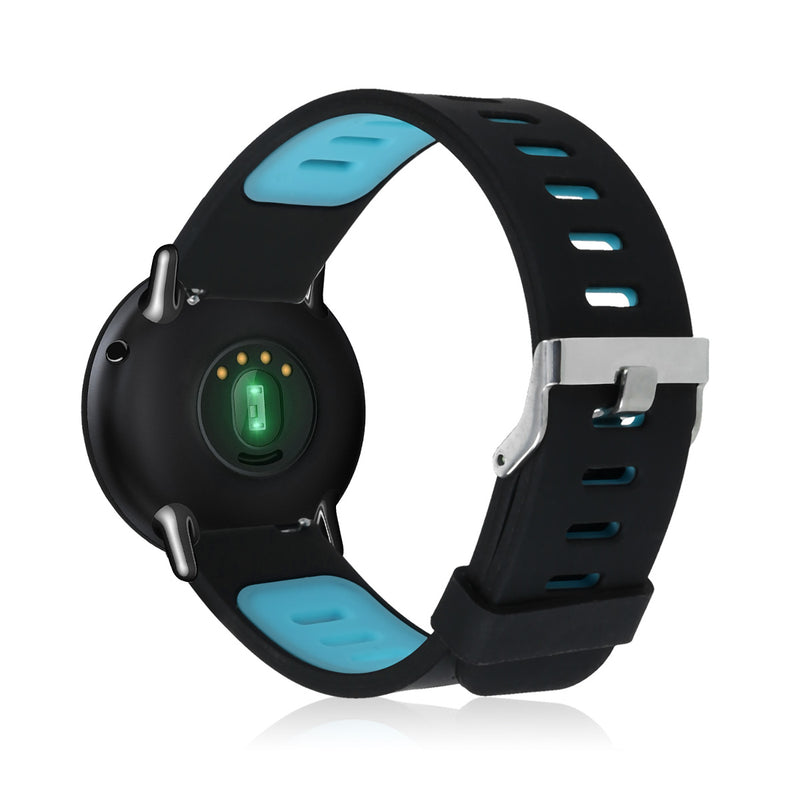 kwmobile Silicone Watch Strap for Huami Amazfit Band - Replacement Strap for Fitness Tracker - Smartwatch Wristband