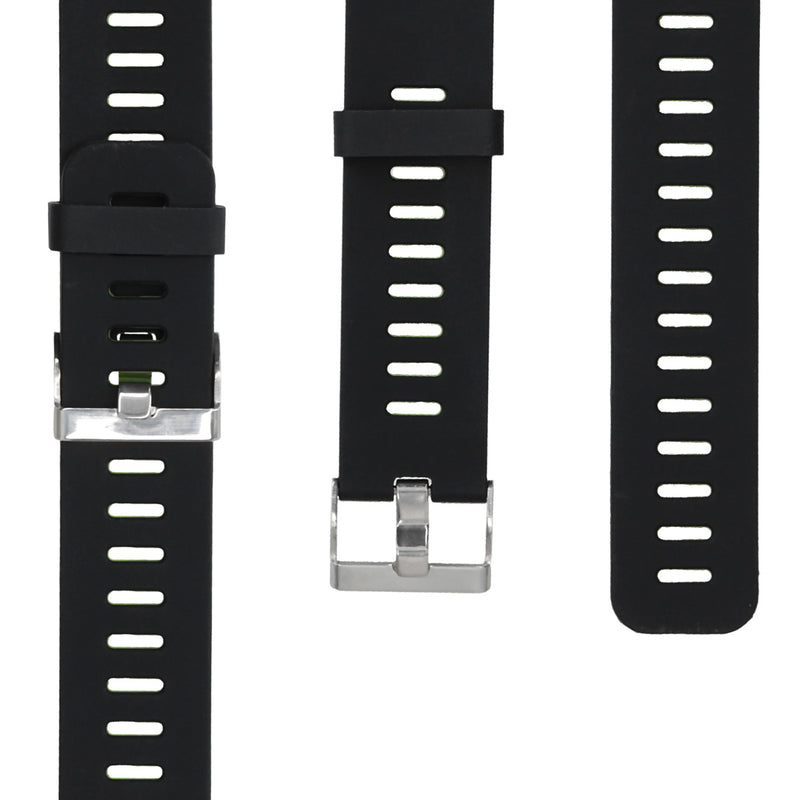 kwmobile Silicone Watch Strap for Huami Amazfit Band - Replacement Strap for Fitness Tracker - Smartwatch Wristband