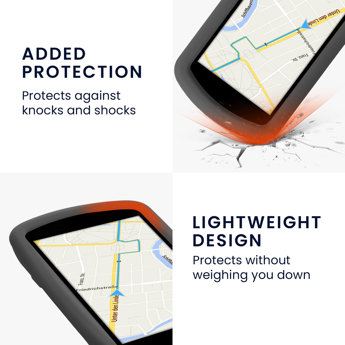 kwmobile Case Compatible with Garmin Edge 1030 / 1030 Plus Cover Protector