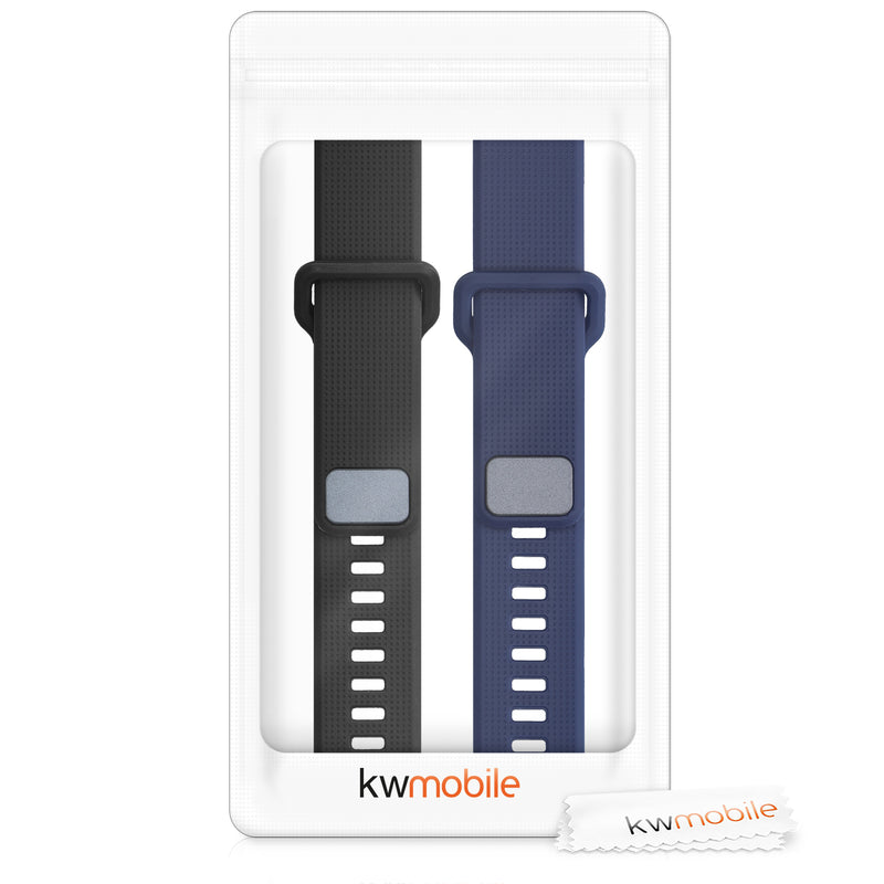 kwmobile Watch Strap for Huawei Band 2 / Band 2 Pro Strap Fitness Tracker Band Set Replacement Strap Smartwatch