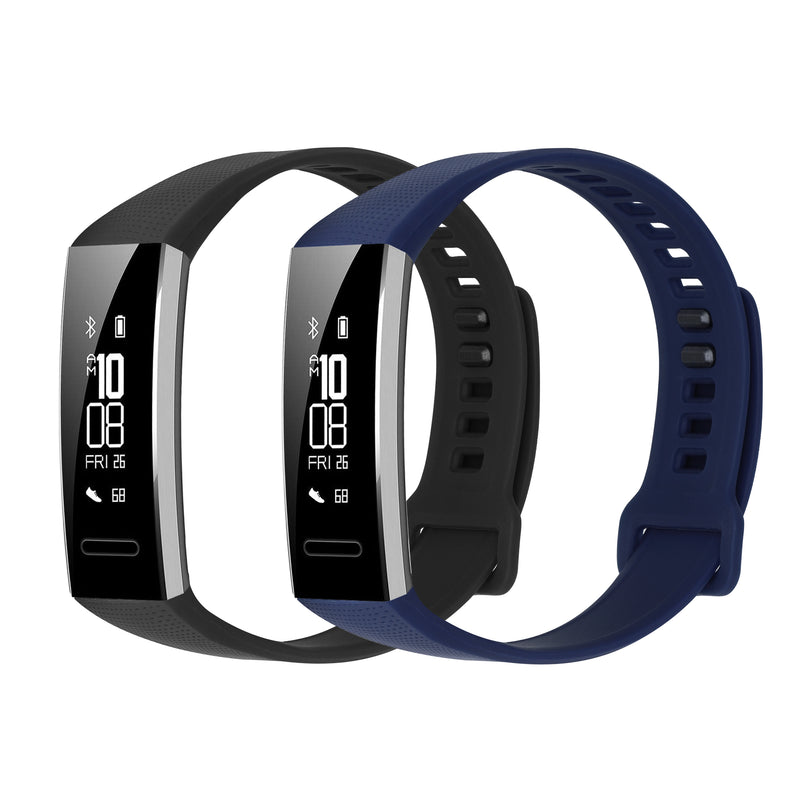 kwmobile Watch Strap for Huawei Band 2 / Band 2 Pro Strap Fitness Tracker Band Set Replacement Strap Smartwatch