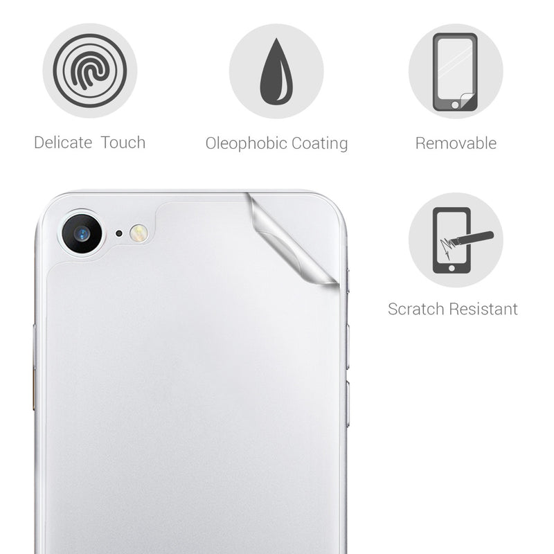 Protective Film for the Back compatible with Apple iPhone 8 / SE (2020)