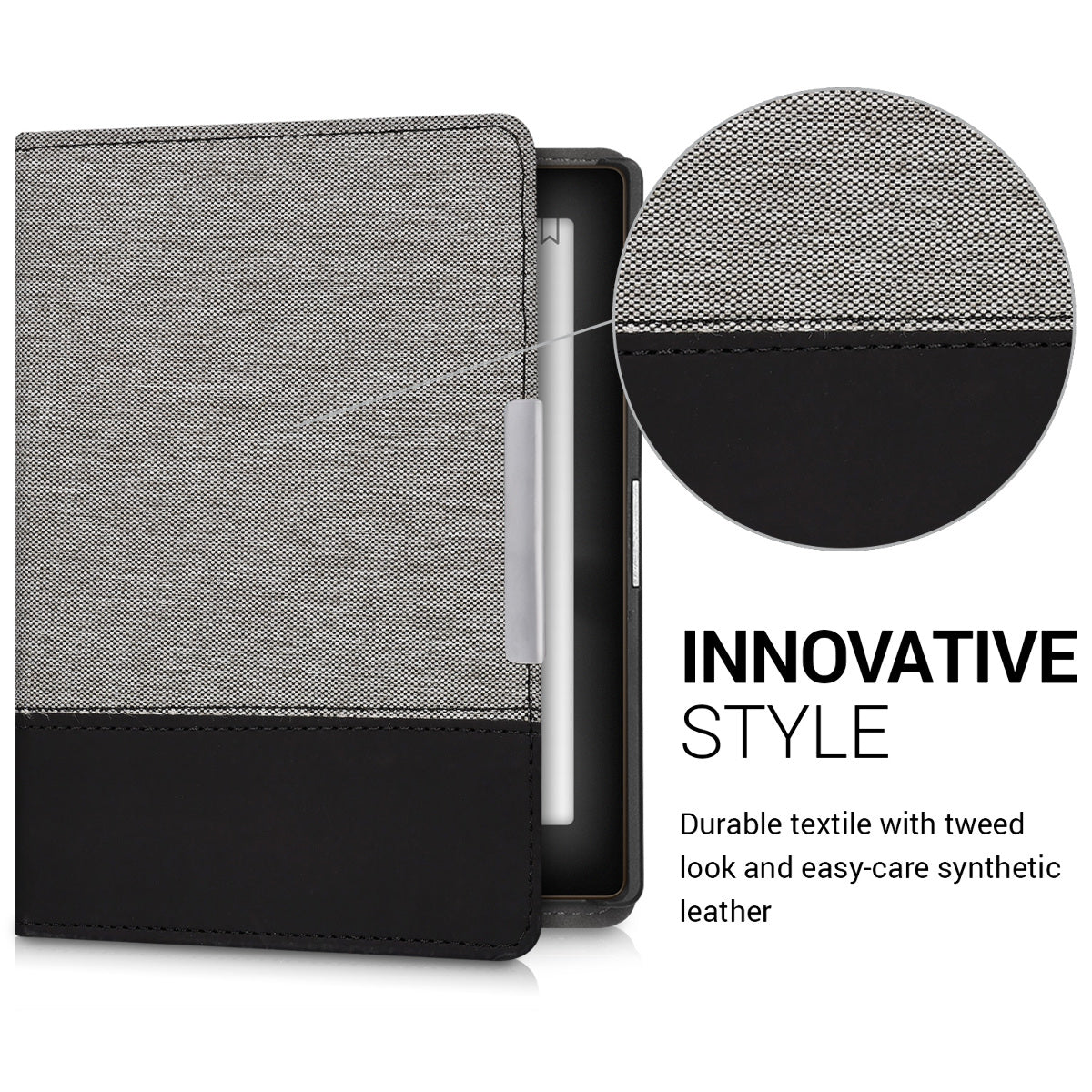kwmobile Case Compatible with Kobo Aura Edition 1 Protective Case Cover