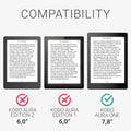kwmobile Case Compatible with Kobo Aura ONE Protective Cover Case