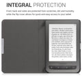 kwmobile Case Compatible with Pocketbook Touch Lux 3/Basic Lux/Basic Touch 2 eReader Protective Cover Case