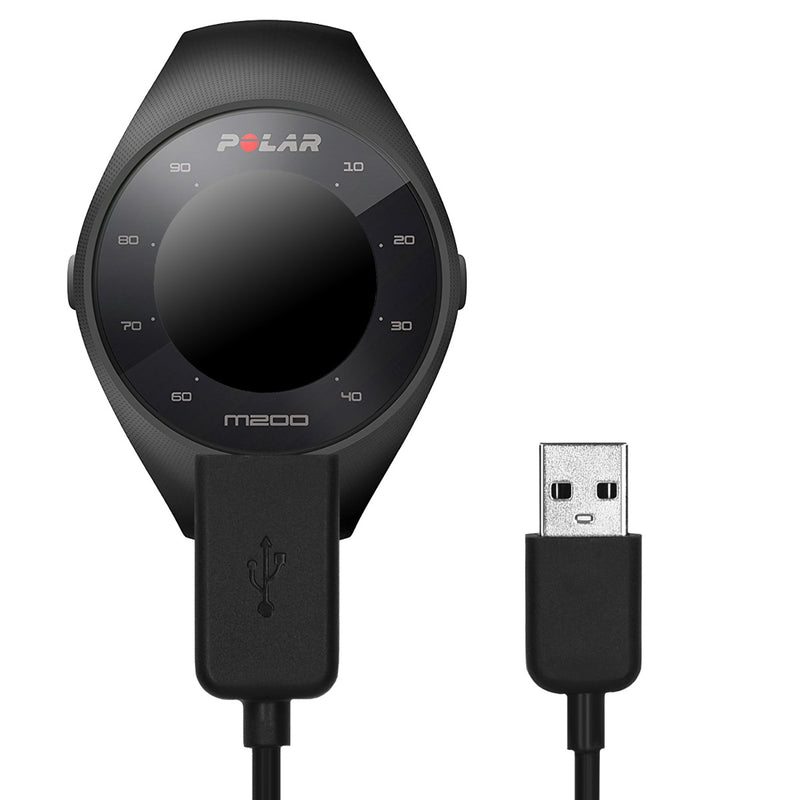 kwmobile USB Cable Charger compatible with Polar M200 / Huawei Band 4 Charging Cable Smart Watch Replacement Cable Fitness Tracker Charging Cable