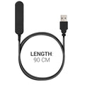 kwmobile compatible for Polar V800 USB Charging Cable Charger for Smart Watch Fitness Tracker Replacement Cable