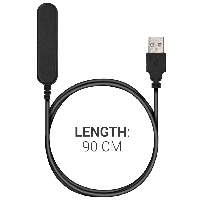 kwmobile compatible for Polar V800 USB Charging Cable Charger for Smart Watch Fitness Tracker Replacement Cable