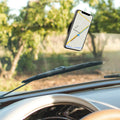 kwmobile 3x Universal Gel Adhesive Pads - Double-Sided Anti-Slip Gel Pads - ideal as a Smartphone Holder or Sat Nav Mount