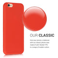 kwmobile Phone Case for Apple iPhone 6 / 6S - Wireless Charging - Protective Cover