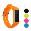 kwmobile Silikon Uhrenarmband für Polar A360 / A370 Armband - Ersatzarmband für Fitnesstracker - Wechselarmband Smartwatch - Schwarz Schwarz  