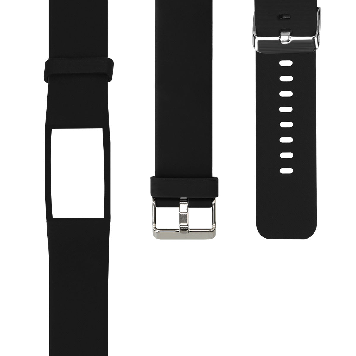 kwmobile Silicone Watch Strap for Polar A360 / A370 Wristband Replacement Band for Fitness Tracker Smartwatch