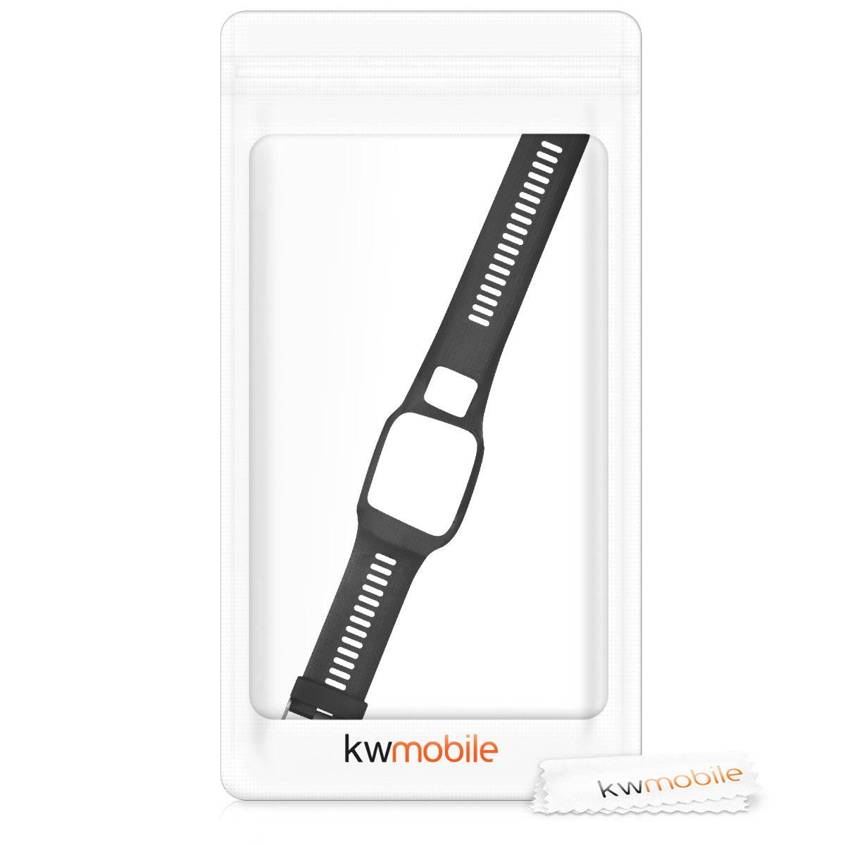 kwmobile Silicone Watch Strap for TomTom Adventurer/Runner 3/Spark 3/Golfer 2 Wristband Replacement Strap for Fitness Tracker Smartwatch