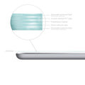 2x screen protector compatible with Apple iPad 9.7 (2017 / 2018)