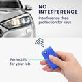 kwmobile Car Key Cover Compatible with Peugeot Citroen 2-Button Foldable Car Key