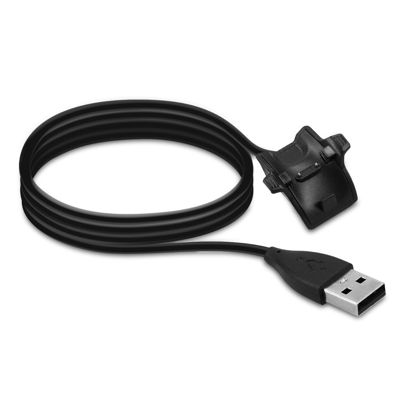 kwmobile USB Kabel Charger kompatibel mit HONOR Band 5 / 4 / 3 / 3 Pro / 2 / 2 Pro Ladekabel - Smart Watch Ersatzkabel - Fitnesstracker Aufladekabel in Schwarz Schwarz  
