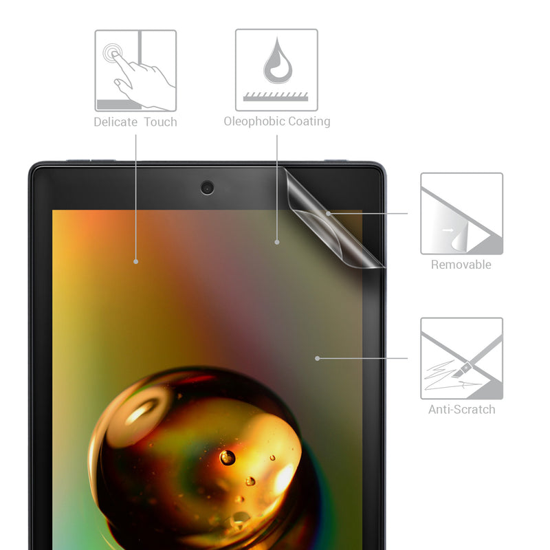 2x Screen Protector compatible with Amazon Fire HD 10 (2017/2019)