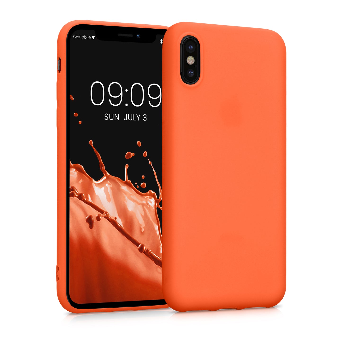 kwmobile Phone Case for Apple iPhone X - Wireless Charging - Protective Cover