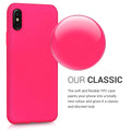 kwmobile Phone Case for Apple iPhone X - Wireless Charging - Protective Cover