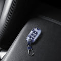 kwmobile Car Key Case Compatible with VW Skoda Seat 3-Button Car Key Protective Cover